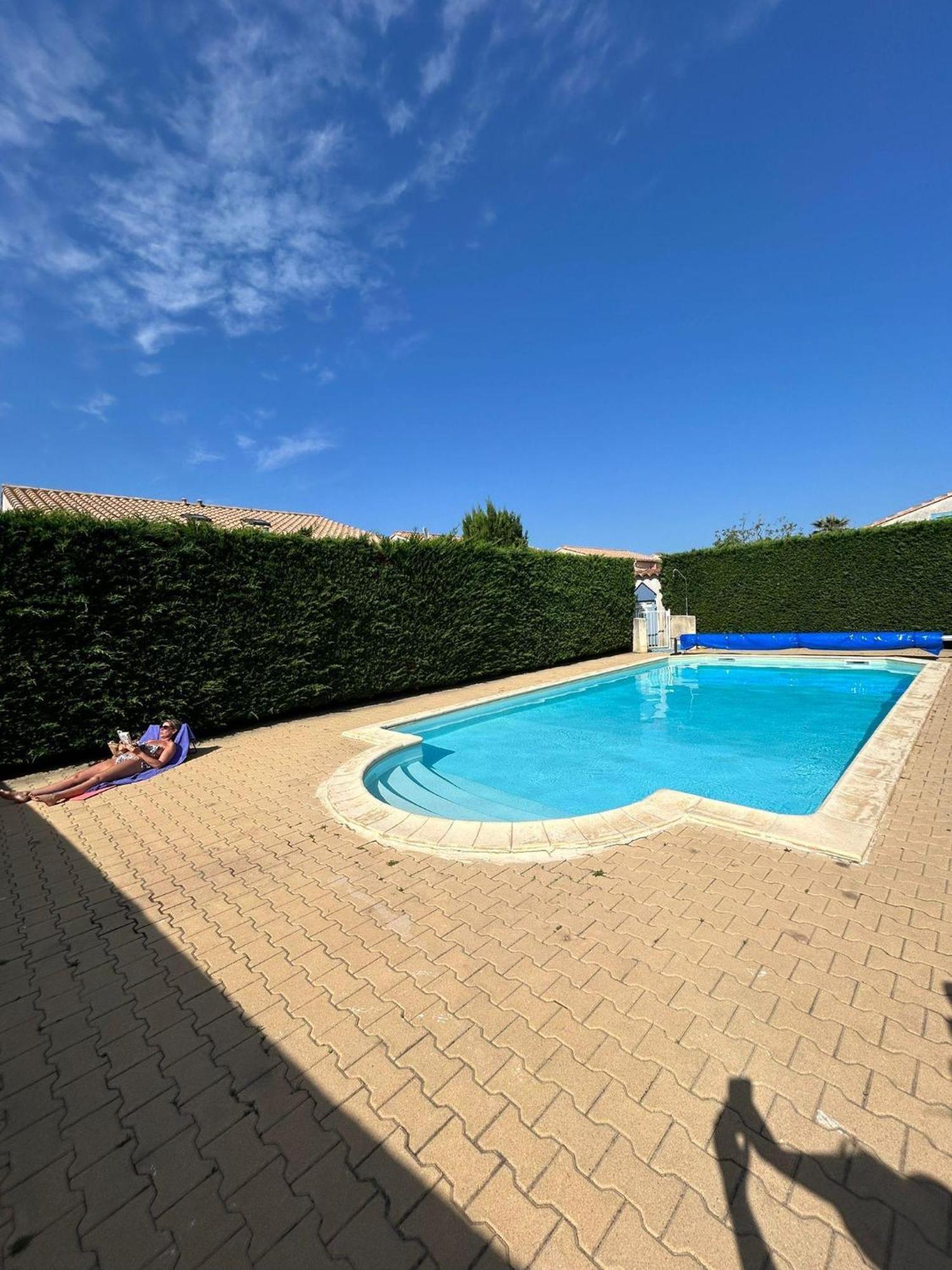 Maison Avec Terrasse Et Piscine Dans Residence A 6Min De La Plage Sainte-Marie-la-Mer Bagian luar foto